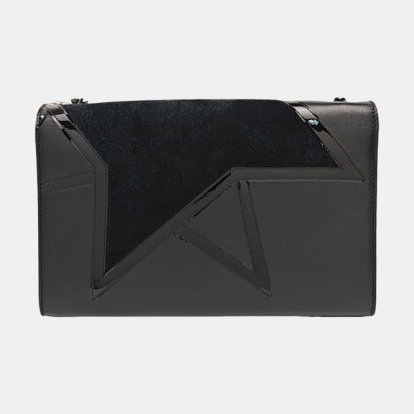 Calfskin Shoulder Bag Black