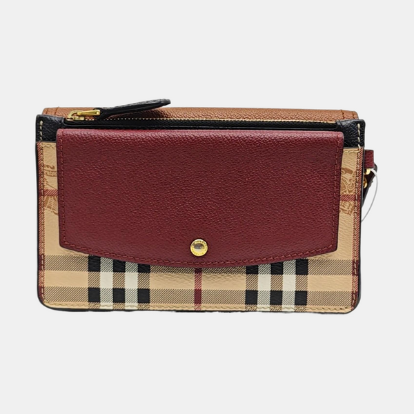 Calfskin Clutch Brown