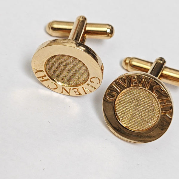 Metal Cufflink Gold