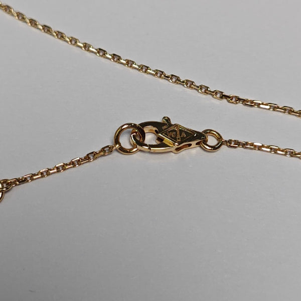 Sweet Alhambra 18k Gold Necklace