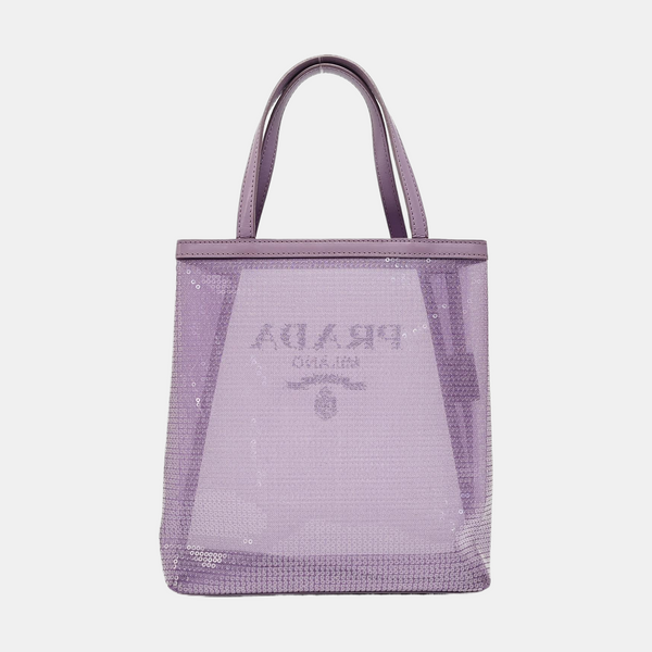 Special Material Tote Bag Purple