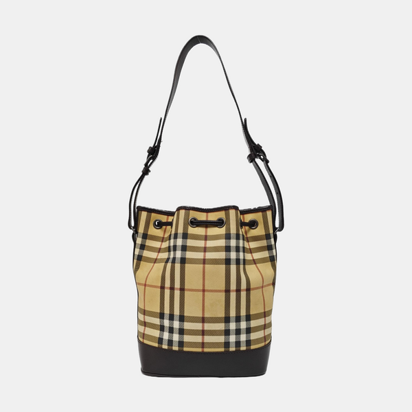 Coated Canvas Bucket Bag Multicolor