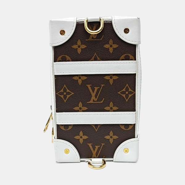 SOFT TRUNK Monogram Coated Canvas Brown
