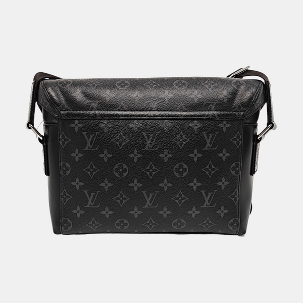 VOYAGER PM Monogram Coated Canvas Black