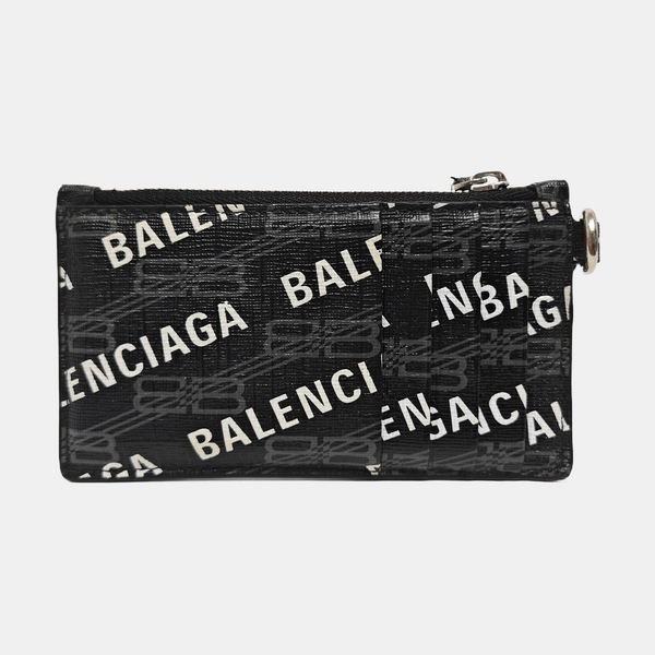 Calfskin Card Holder Black