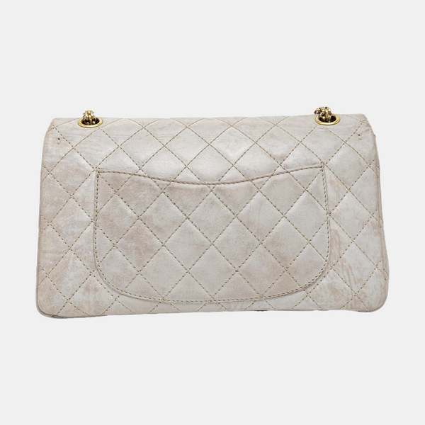 2.55 227 (jumbo) Quilted Calfskin Gray