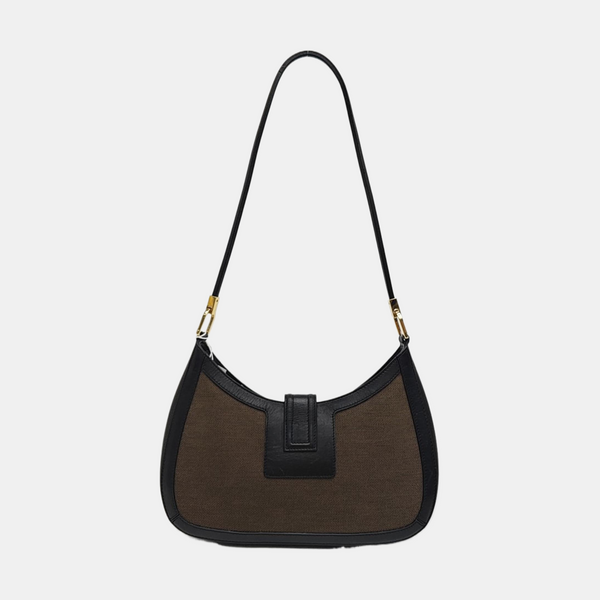 Canvas Shoulder Bag Brown