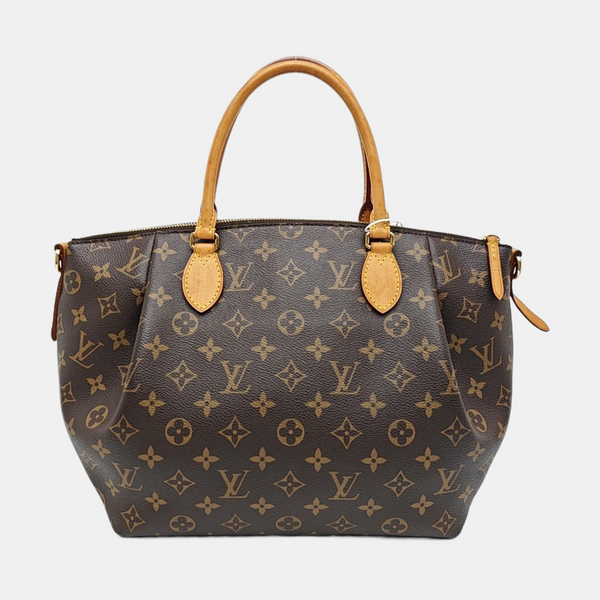 TURENNE PM Monogram Coated Canvas Brown