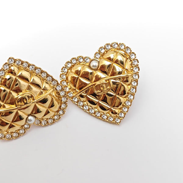 Metal Gold Stud Earrings