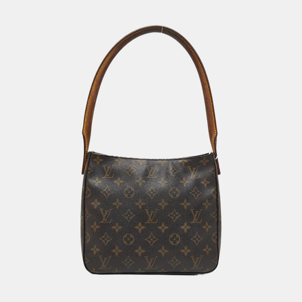 LOOPING MM Monogram Coated Canvas Brown