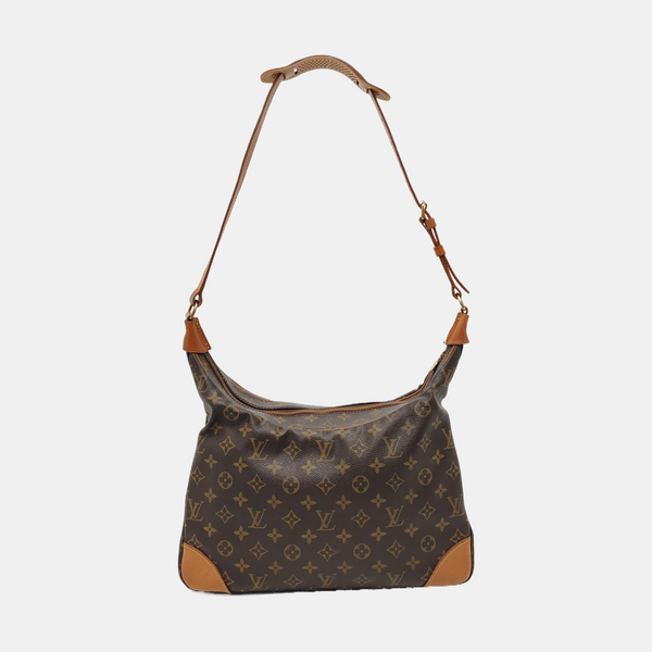 BOULOGNE GM Monogram Coated Canvas Brown