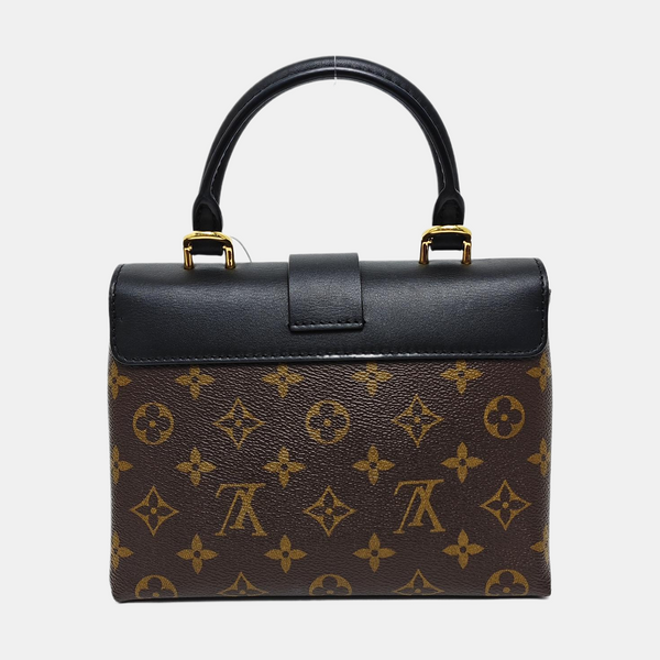 LOCKY BB Monogram Coated Canvas Brown