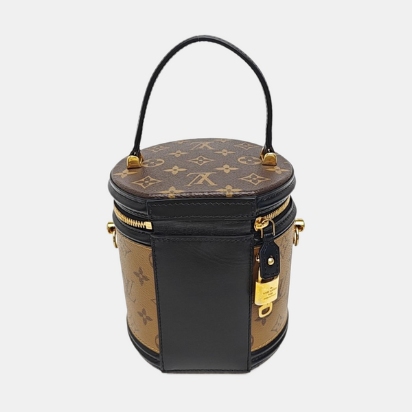 CANNES PM Monogram Coated Canvas Brown