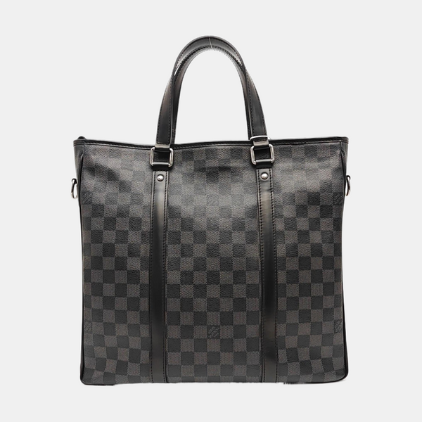 TADAO Damier Graphite Coated Canvas Gray