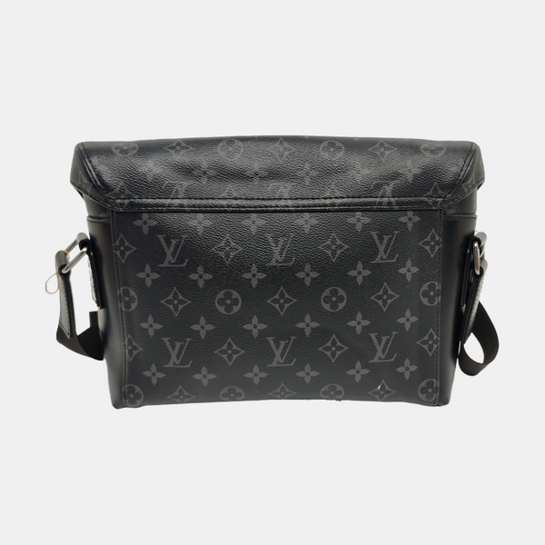 VOYAGER PM Monogram Coated Canvas Black