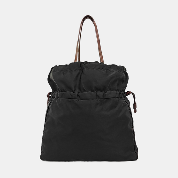 Nylon Tote Bag Black