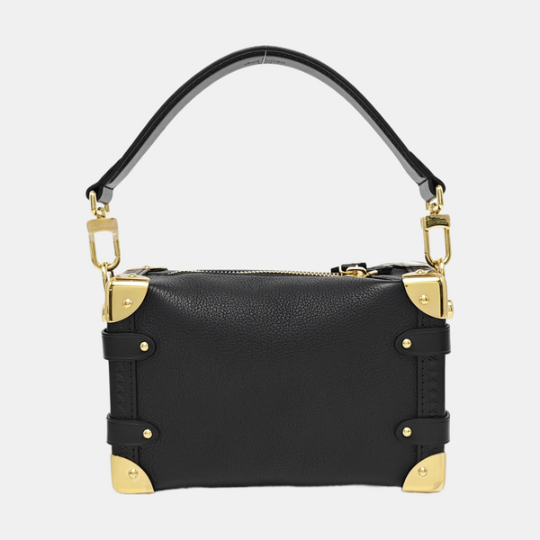 SIDE TRUNK PM Calfskin Black