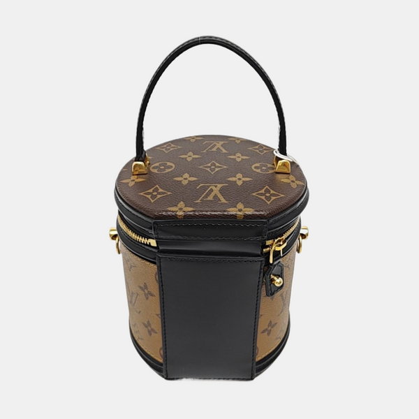CANNES PM Monogram Coated Canvas Brown