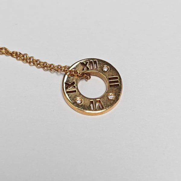 Atlas 18k Rose Gold Necklace