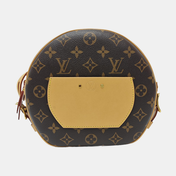 BOITE CHAPEAU MM Monogram Coated Canvas Brown