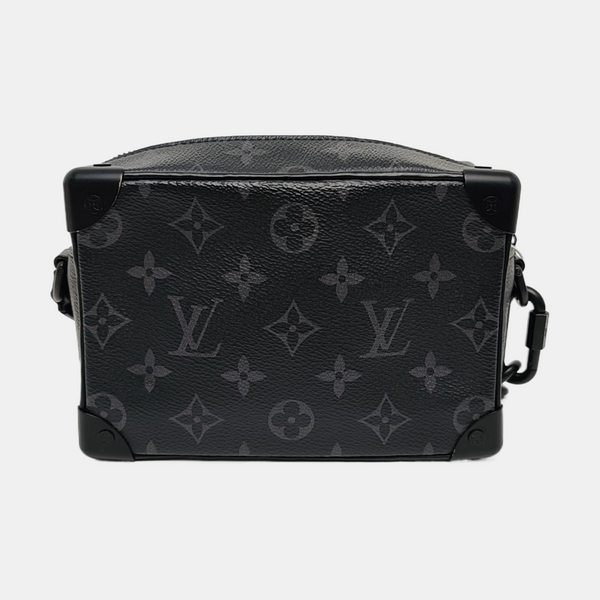 SOFT TRUNK Mini Monogram Coated Canvas Black