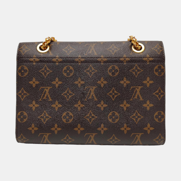 VICTOIRE Monogram Coated Canvas Brown