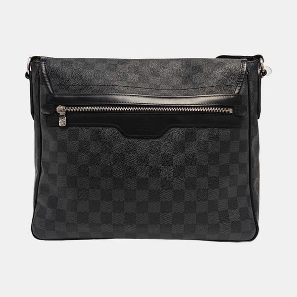 DANIEL Damier Graphite Coated Canvas Gray