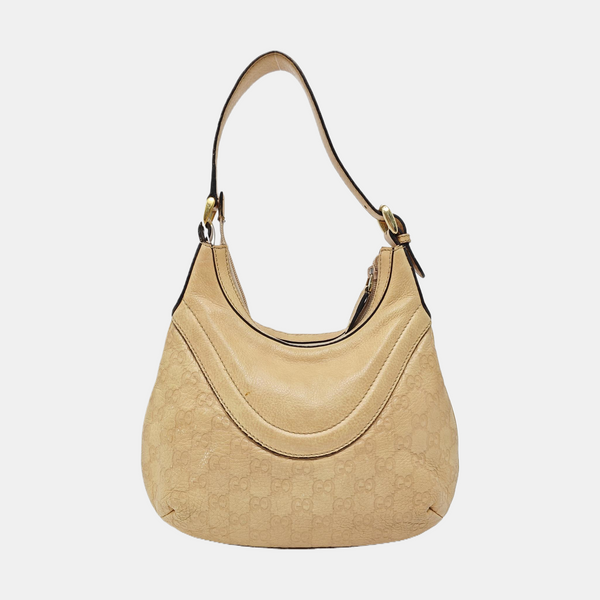 Soho Monogram Calfskin Beige