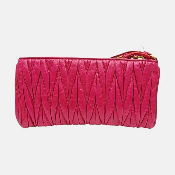 Matelassé Lambskin Red