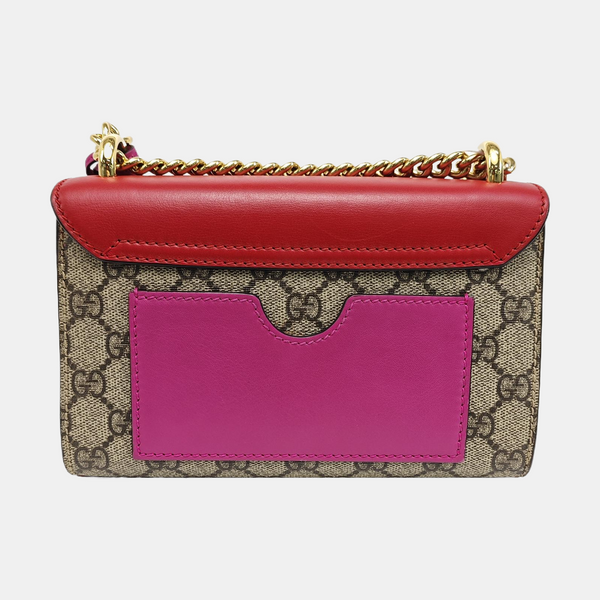 Padlock Small Monogram Coated Canvas Multicolor