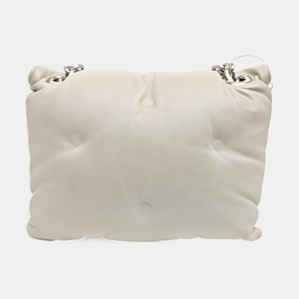 Lambskin Shoulder Bag White