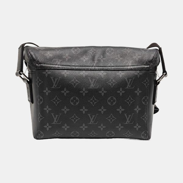 VOYAGER PM Monogram Coated Canvas Black