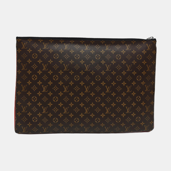 MULTIPOCKET Monogram Coated Canvas Brown