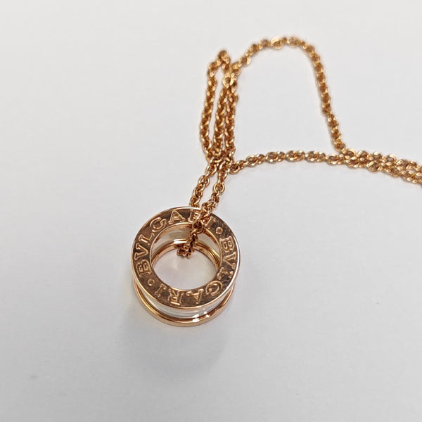 B.ZERO1 18k Rose Gold Necklace