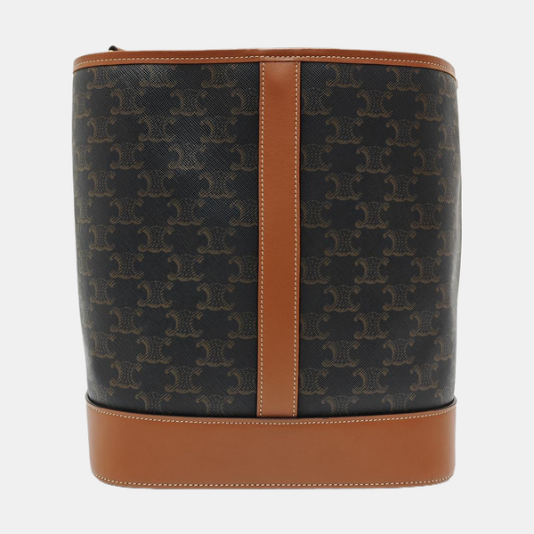 TRIOMPHE CANVAS Medium Coated Canvas Brown