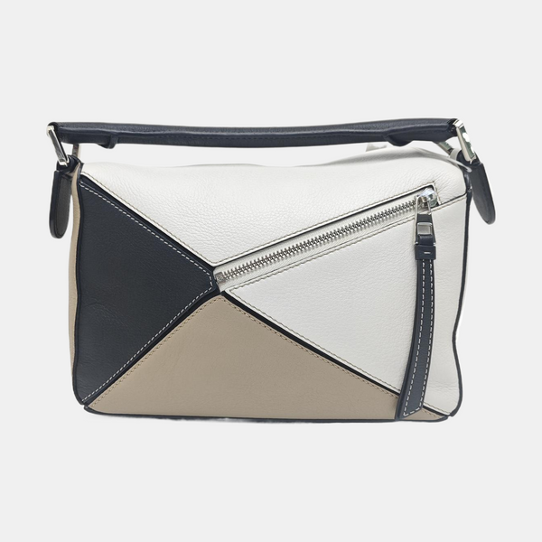 Puzzle Small Calfskin Multicolor
