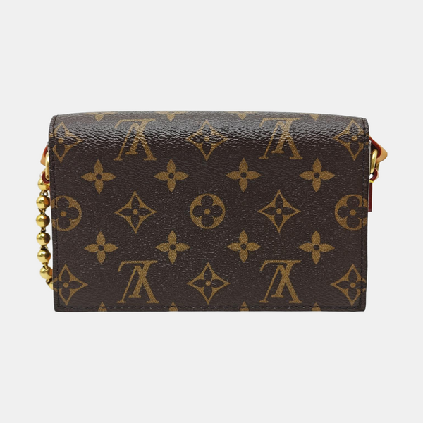 STEAMER Mini Monogram Coated Canvas Brown