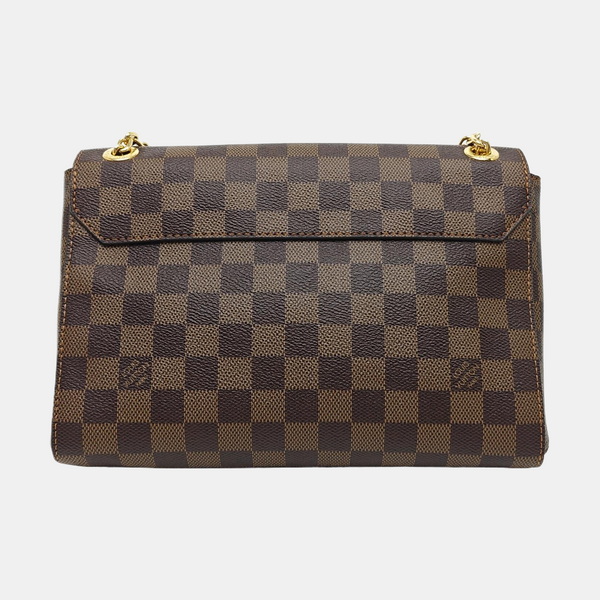 VAVIN PM Damier Ebene Coated Canvas Brown