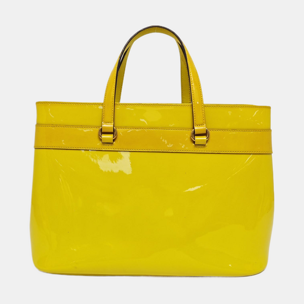 Bright Bit Patent Leather Yellow