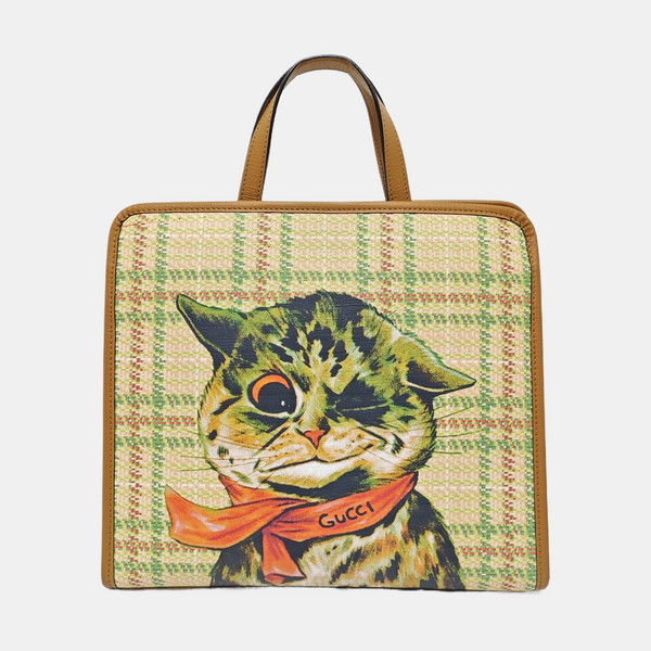 Children’s GG Bucket Coated Canvas Beige