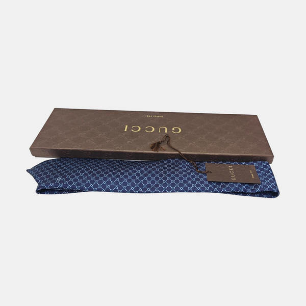 Mulberry Silk Tie Blue