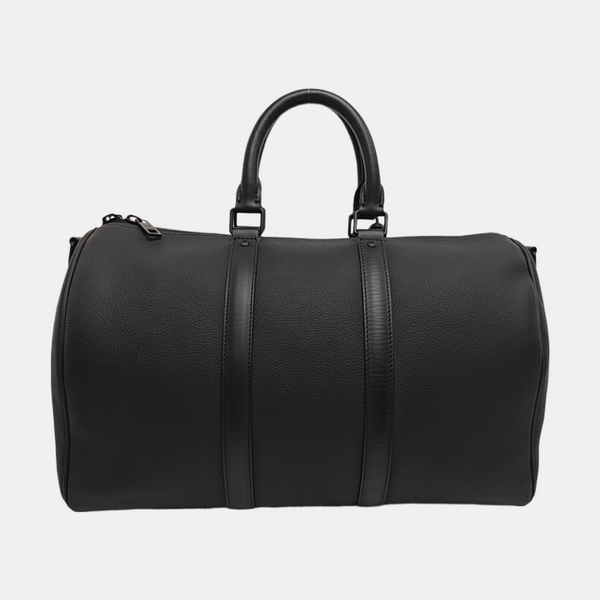 KEEPALL 40 Calfskin Black