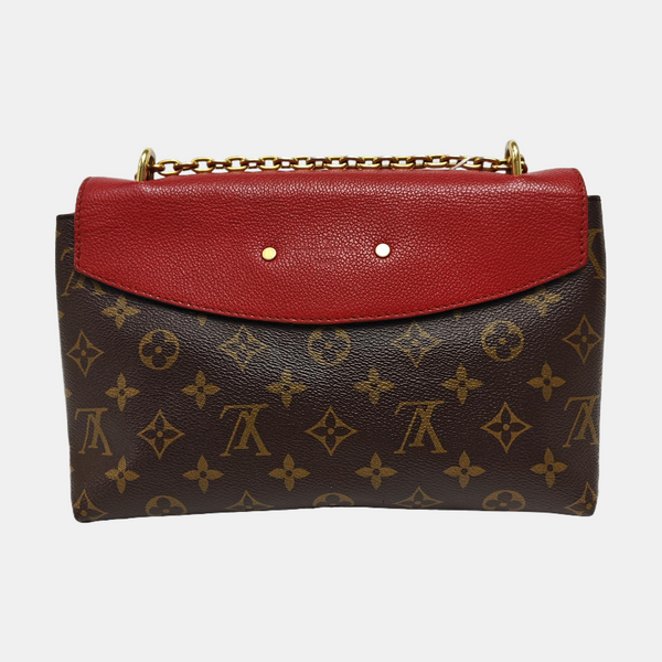 SAINT PLACIDE Monogram Coated Canvas Brown