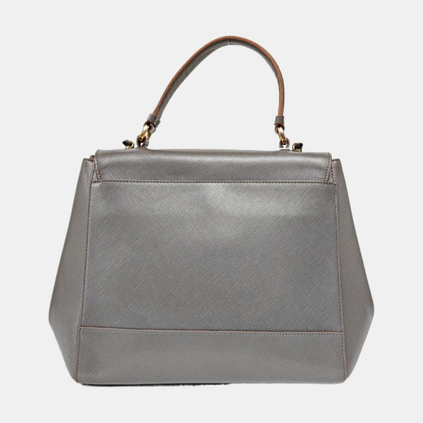 Carrie Calfskin Gray