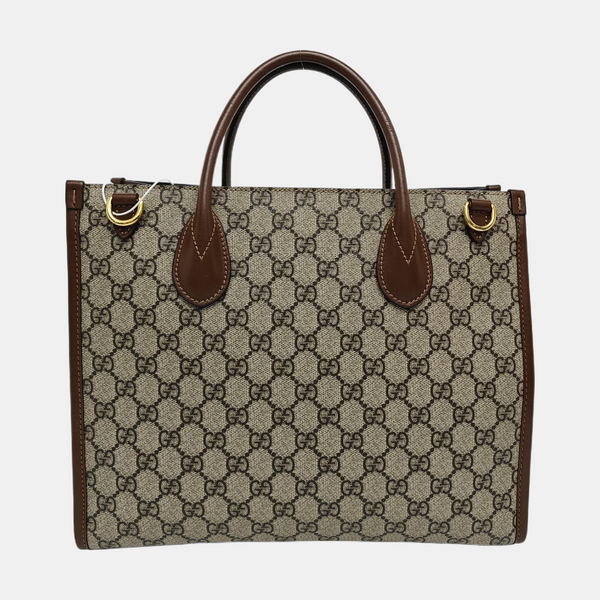 Retro Small Monogram Coated Canvas Brown
