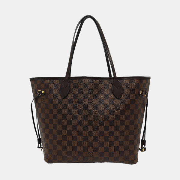 NEVERFULL MM Coated Canvas Brown