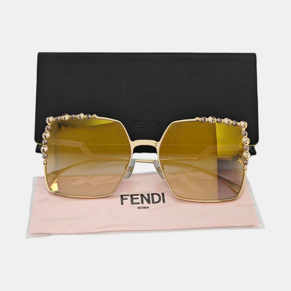 Metal Sunglasses Blue