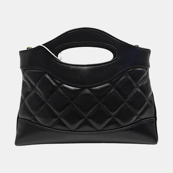 CHANEL 31 Quilted Lambskin Black