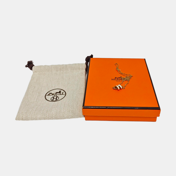 Pop H Metal Gold Necklace