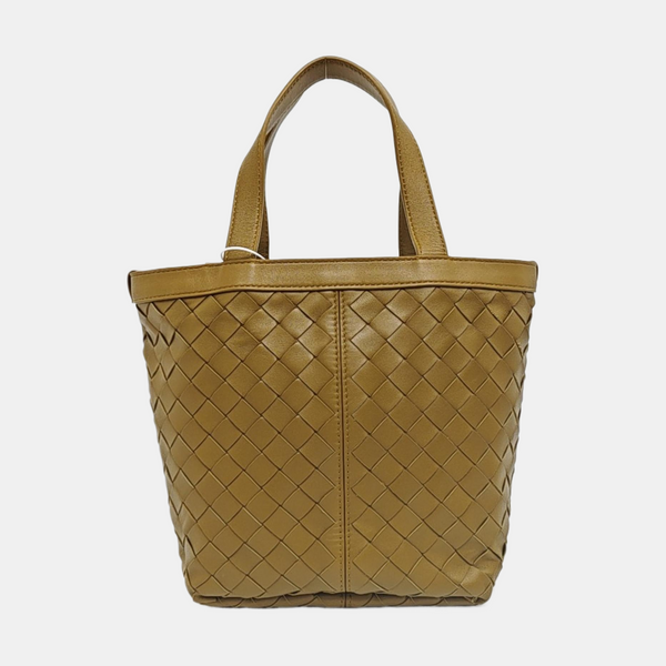 Lambskin Tote Bag Brown